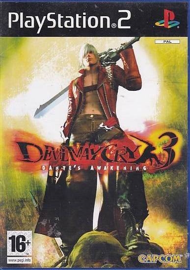 Devil May Cry 3 Dantes Awakening - PS2 (Genbrug)